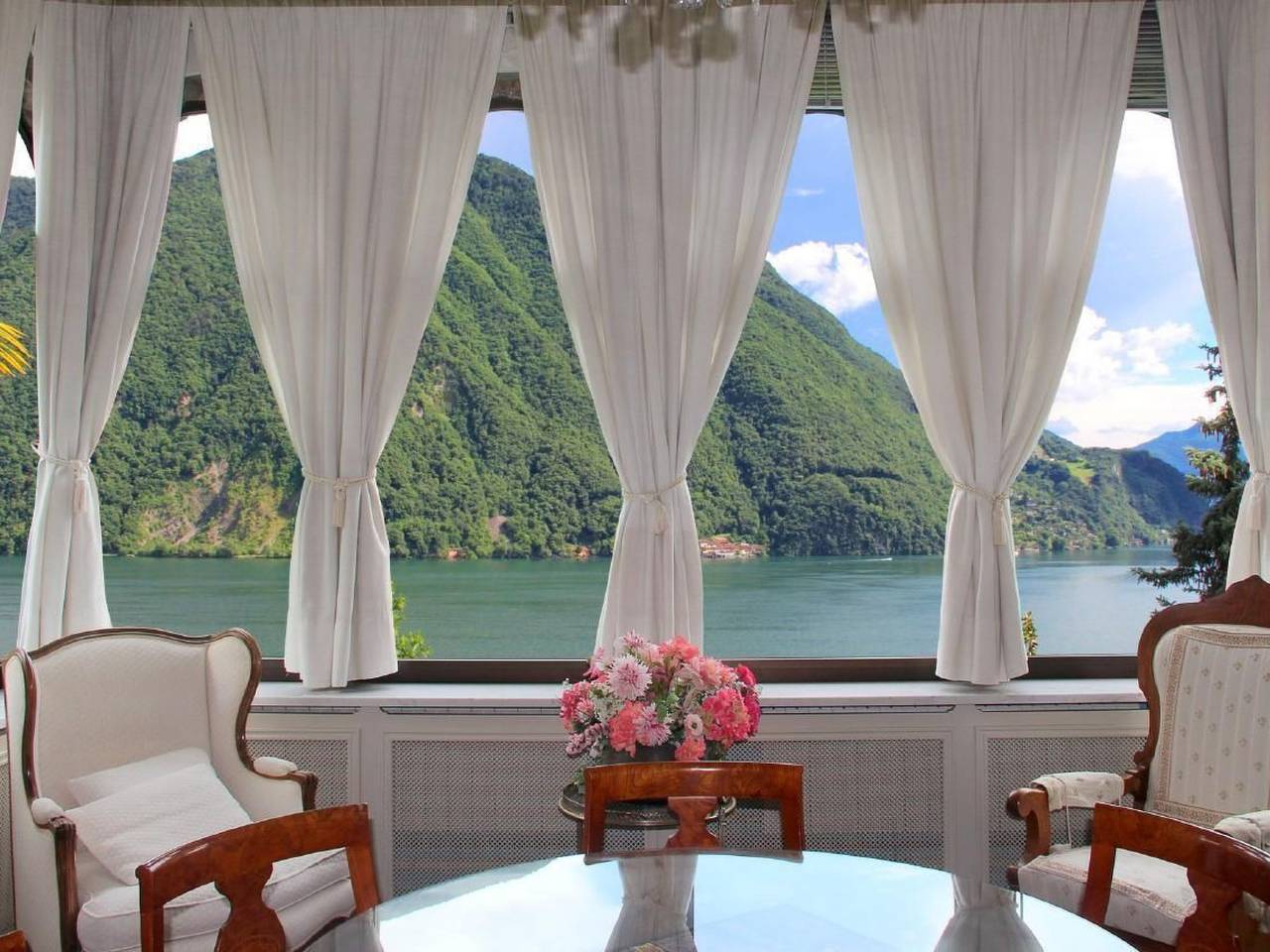 Ganze Wohnung, Bel Etage in Lugano, Luganersee