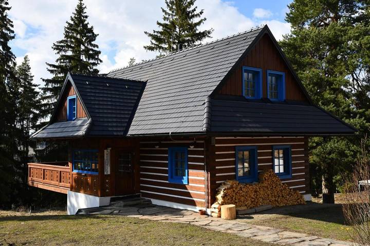 Dom wakacyjny dla 12 osób, z sauna i widok oraz ogród w Demianowska Dolina