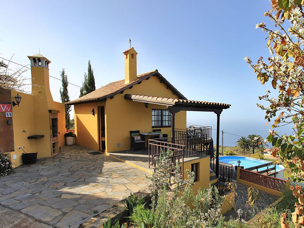 Casa las Flores in Tijarafe, La Palma Nord