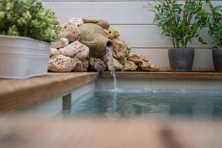 Ferienhaus für 4 Personen, mit Pool und Whirlpool sowie Terrasse, mit Haustier in Marina di Ragusa