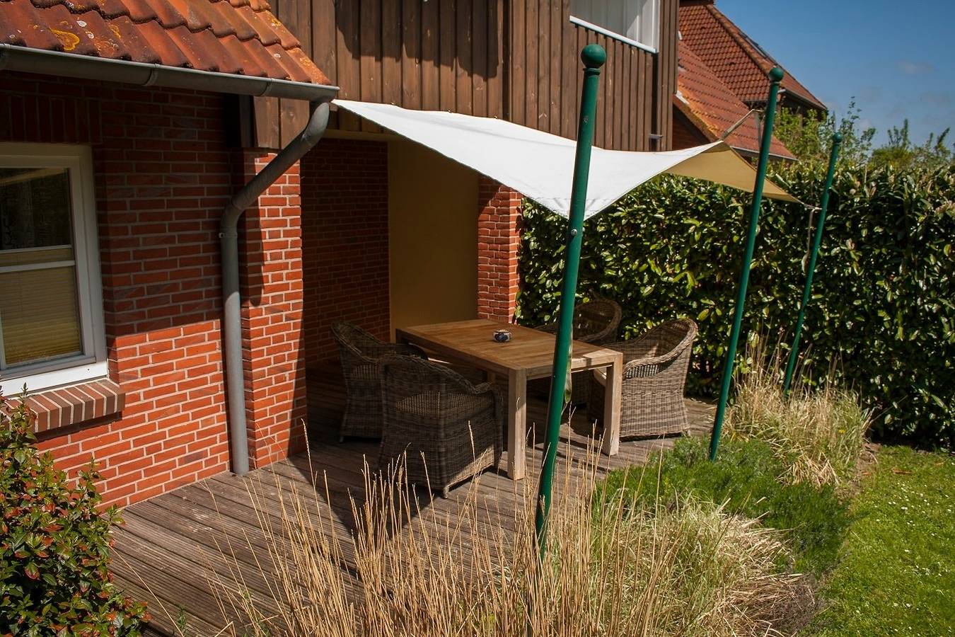 Ganze Ferienwohnung, Sonnensegel in Westfehmarn, Petersdorf auf Fehmarn