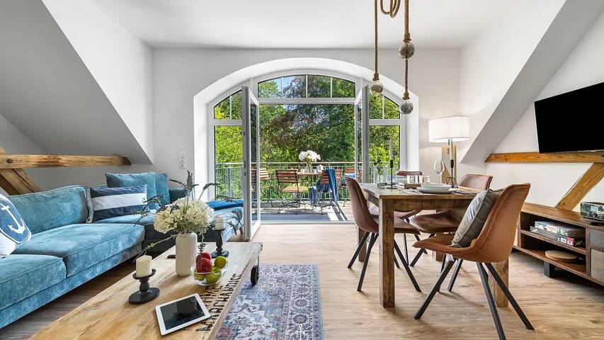 Ferienwohnung für 5 Personen, mit Garten in Hedwigenkoog