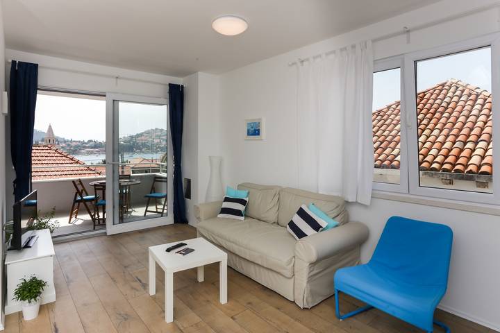 Ferienwohnung für 6 Personen, mit Balkon und Meerblick in Dubrovnik - 2