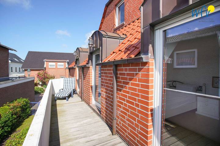 Ferienwohnung für 8 Personen, mit Balkon auf Borkum - 2