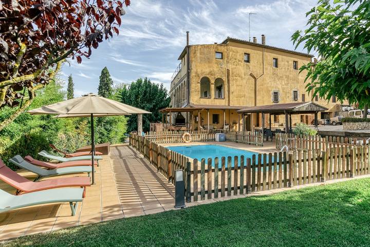 Casa rural para 12 personas, con Jardín en Vilaür