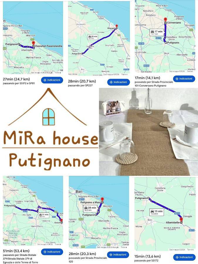 Appartement entier, Cv Mira house in Putignano, Province de Bari