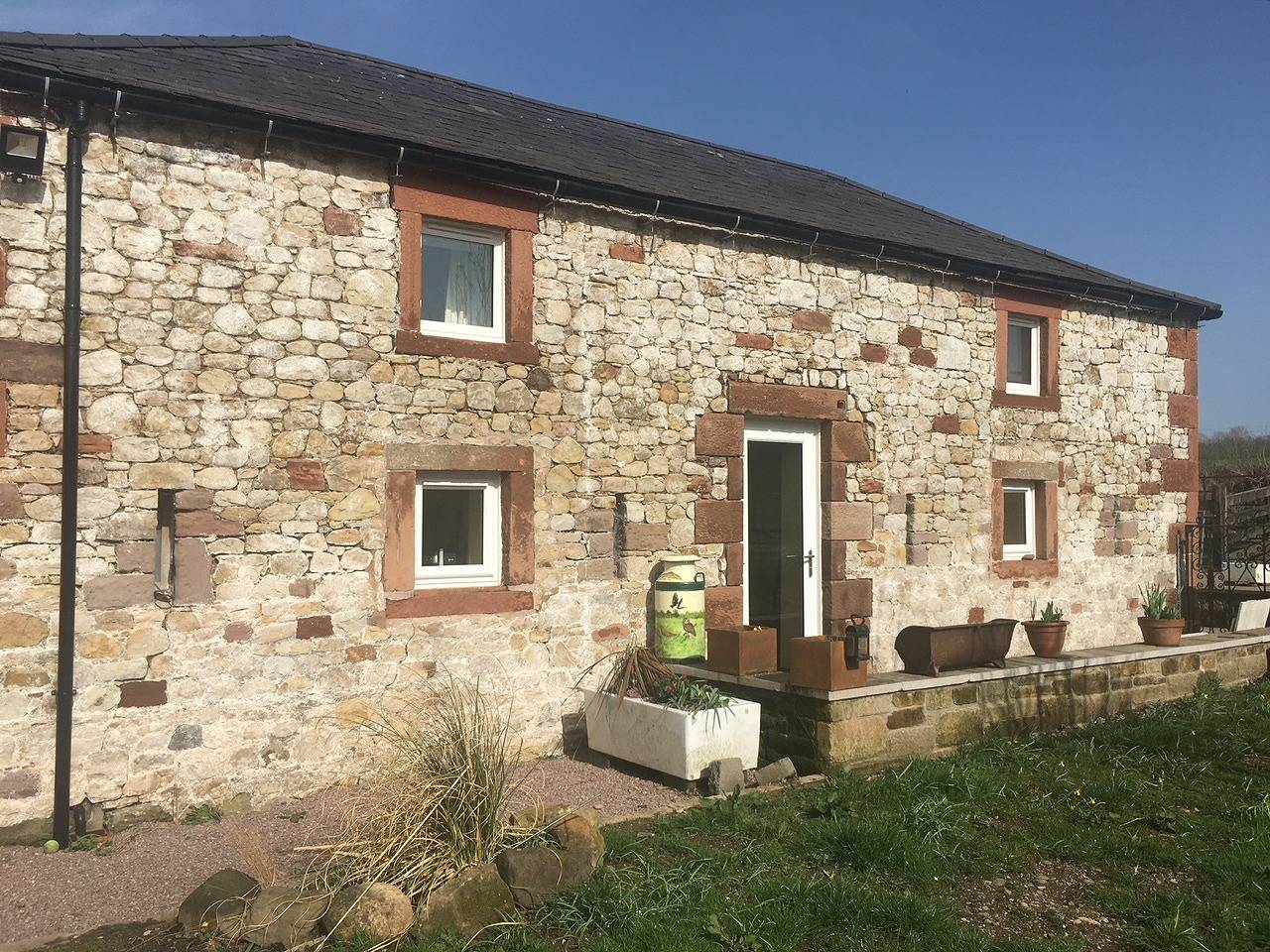 Cottage at Inch Farm, solitude beside the River in Cumbria