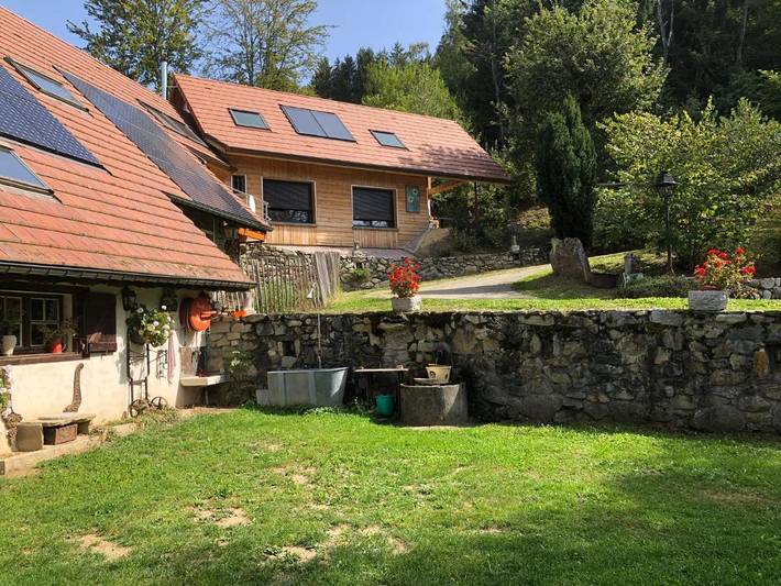 Chambre d’hôte pour 2 personnes, avec Balcon et Terrasse ainsi que Jardin et Vue