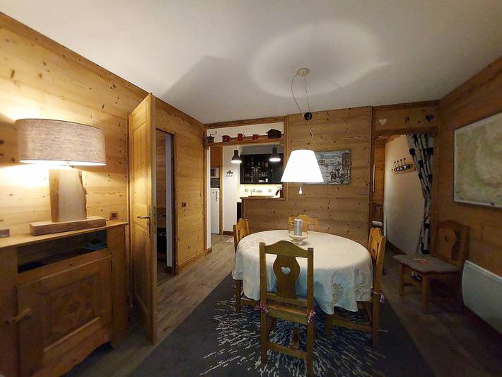 Ganze Wohnung, Zentrales Apartment in Valmorel, nahe Pisten in Valmorel, Les Avanchers-Valmorel