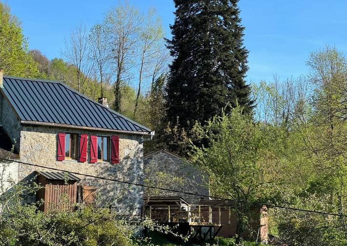 Gîte pour 6 personnes, avec terrasse et jardin à Massat - 2