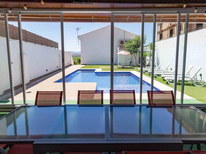 Casa rural para 10 personas, con jardín además de piscina y terraza en Provincia de Granada - 3