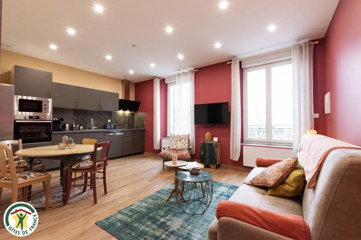 Gîte pour 2 personnes, avec jardin, animaux acceptés