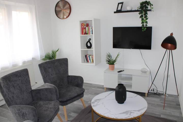 Gîte pour 4 personnes, avec Balcon ainsi que Terrasse et Vue à Heilbronn