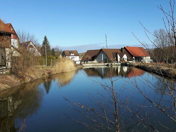 Ferienwohnung für 4 Personen, mit Garten und Ausblick sowie Seeblick in Kurpfalz - 3