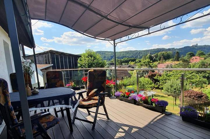 Ferienhaus für 6 Personen, mit Balkon in Goldlauter - Heidersbach