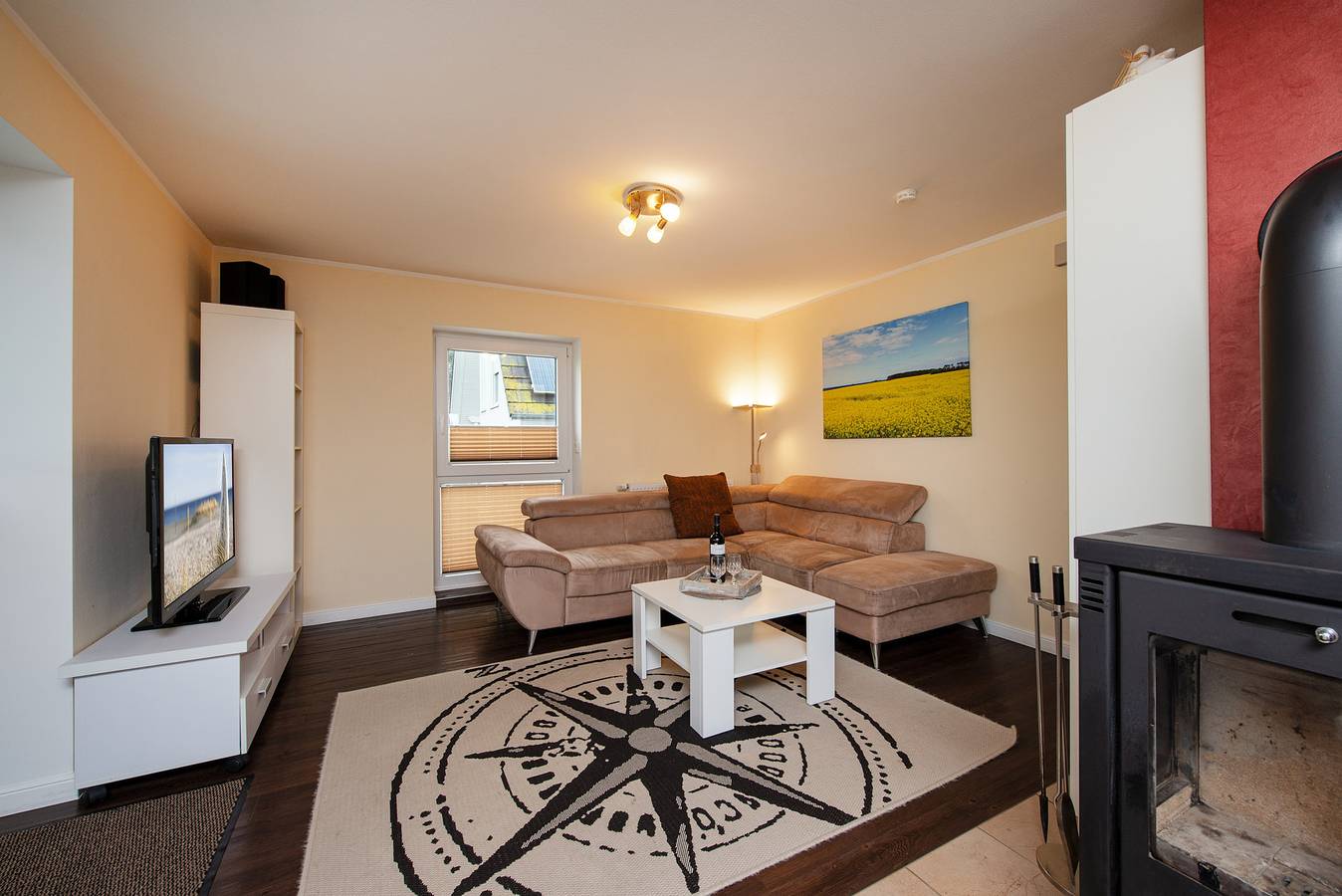 Ganze Ferienwohnung, Fehmamore mit See-und Hafenblick in Ostfehmarn, Fehmarn