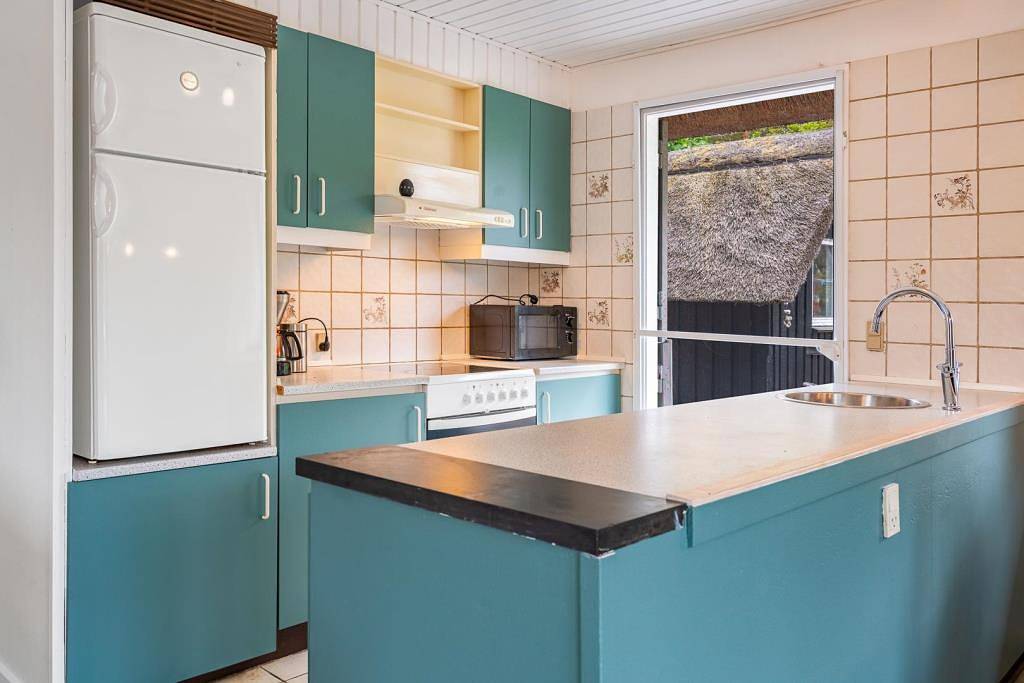 Reetgedecktes Ferienhaus auf einem idyllischen, 3000 m² großen eingezäunten Naturgrundstück in Nørre Nebel, Varde