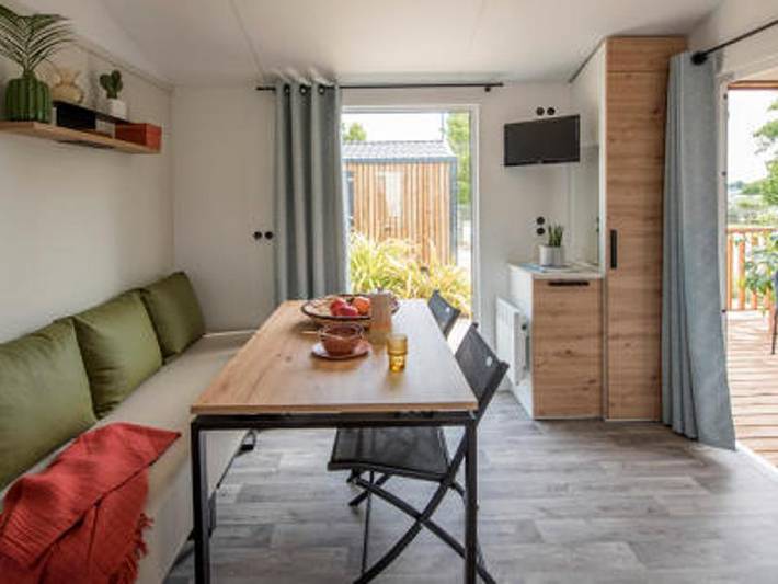 Mobil home pour 4 personnes, avec bassin pour enfant à Préfailles - 3