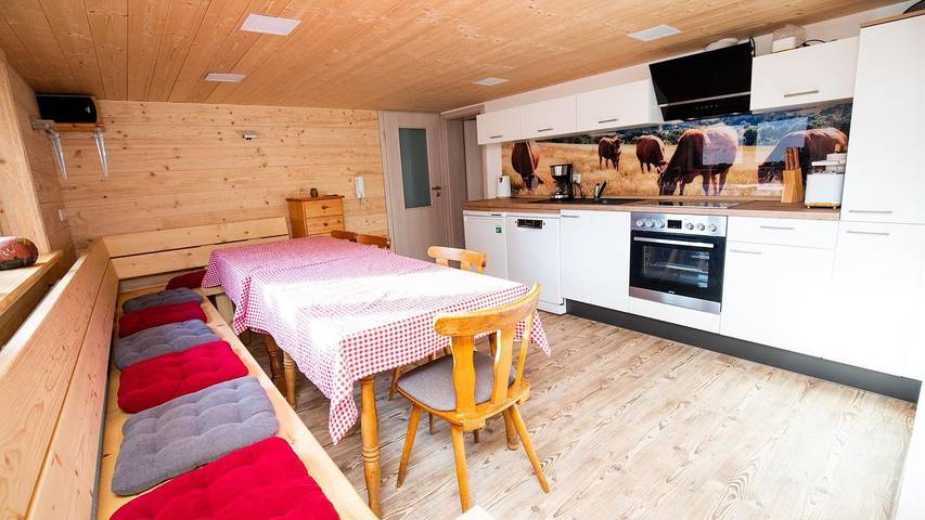 Bauernhof für 6 Personen, mit Balkon, mit Haustier an der Rhön