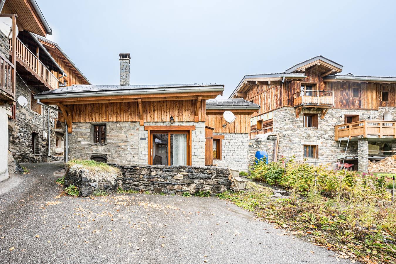 Chalet 'La Petite Maison' mit Bergblick und privater Terrasse in Saint-Martin-de-Belleville, Les Trois Vallées