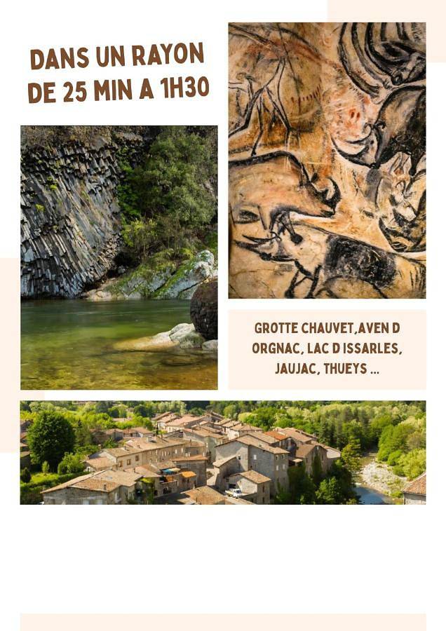 Location de vacances pour 8 personnes, avec piscine et jardin ainsi que balcon et vue à Vesseaux - 4