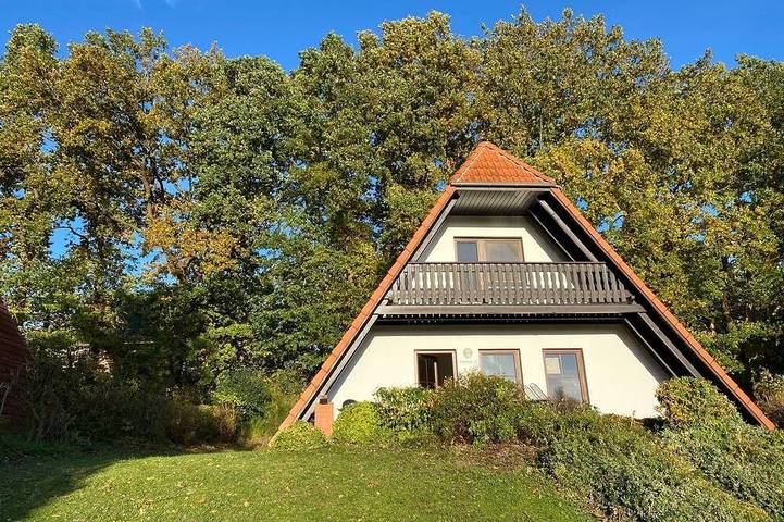 Ferienhaus für 4 Personen, mit Balkon und Garten, mit Haustier in Marlow