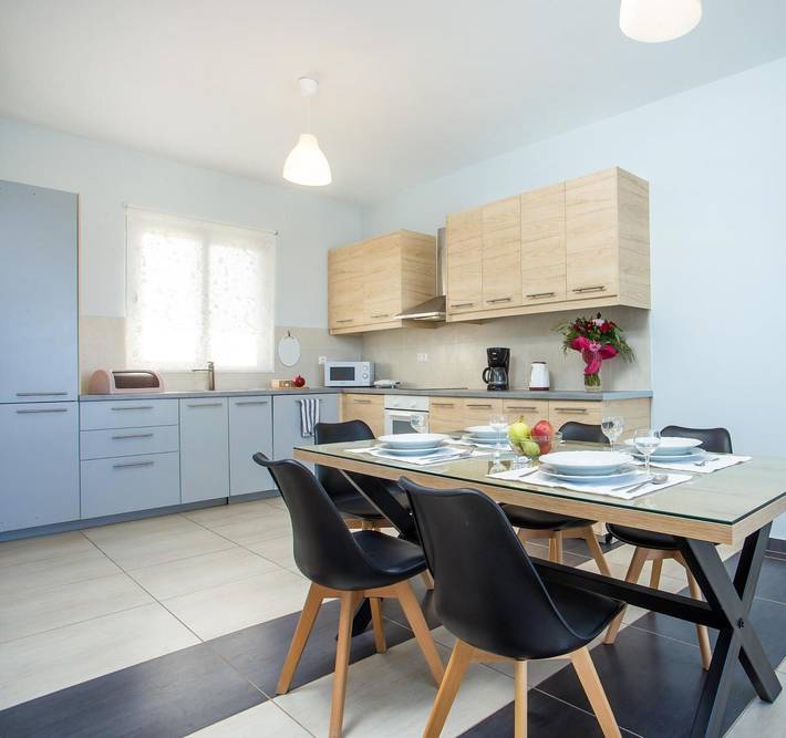 Villa för 8 Personer med trädgård in Triánta, Rhodos