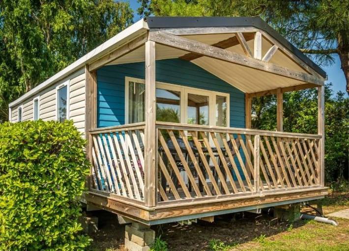 Mobil home pour 5 personnes, avec bassin pour enfant dans Plage De Treherve - 3