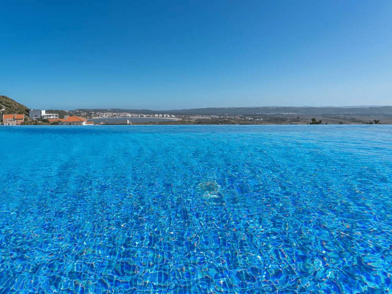 Villa für 7 Personen mit Meerblick in Salir do Porto, Tornada e Salir do Porto