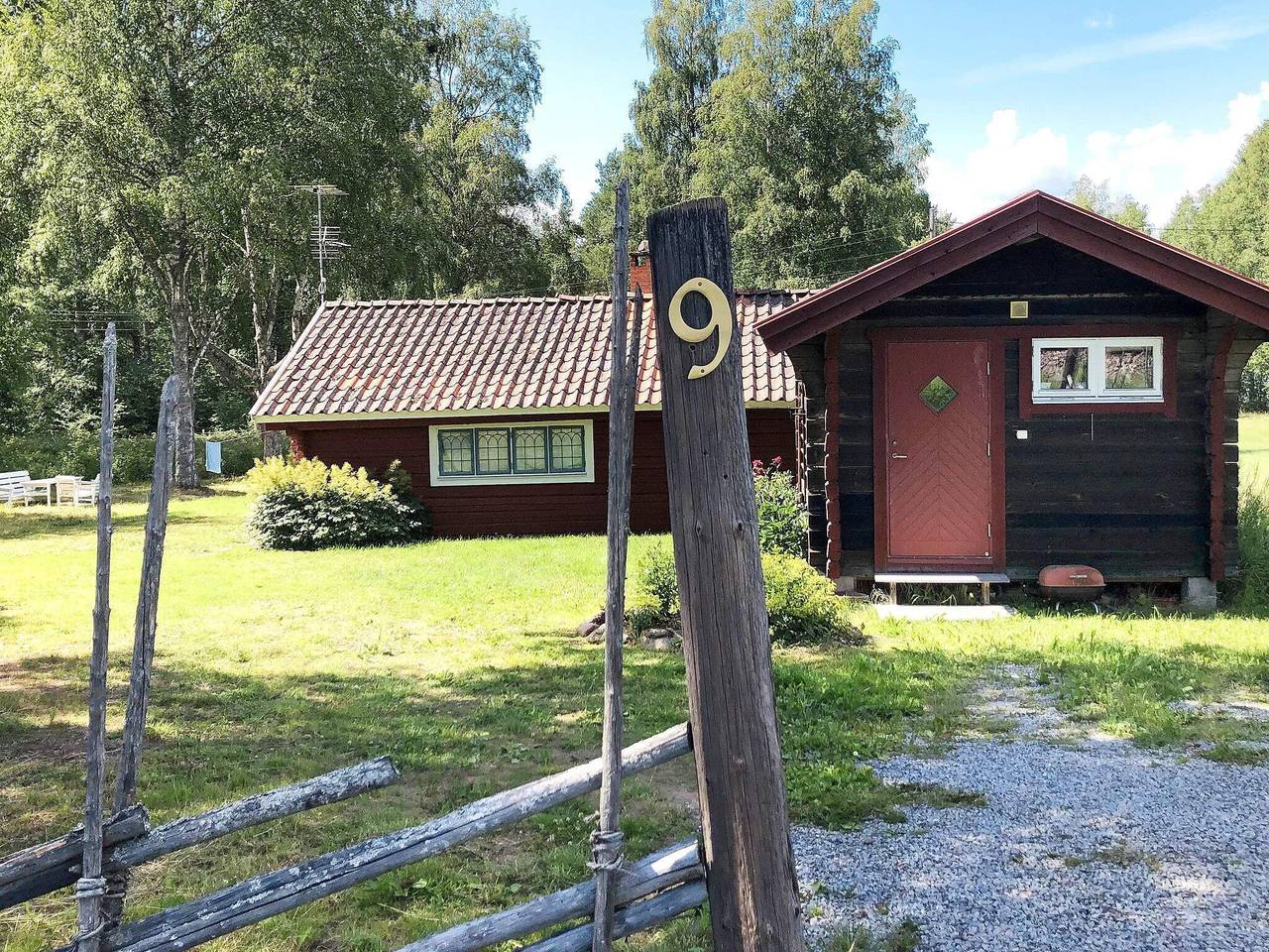 Ljust hem i Rättvik, 6 gäster in Siljan