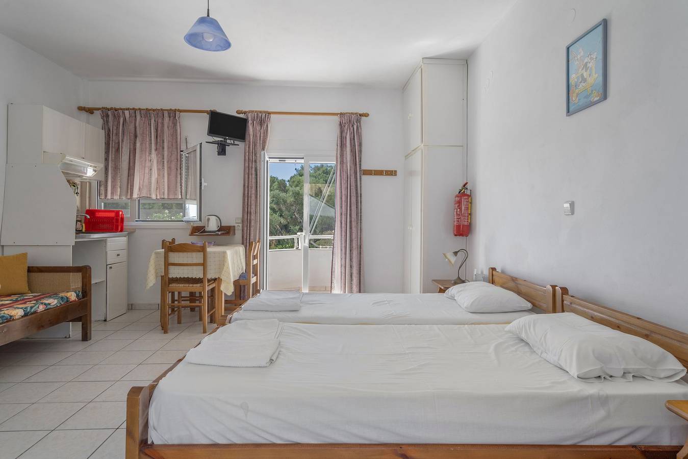 Monolocale intero, Appartamento 'Monolocale con Balcone 6' in Spartia, Cefalonia
