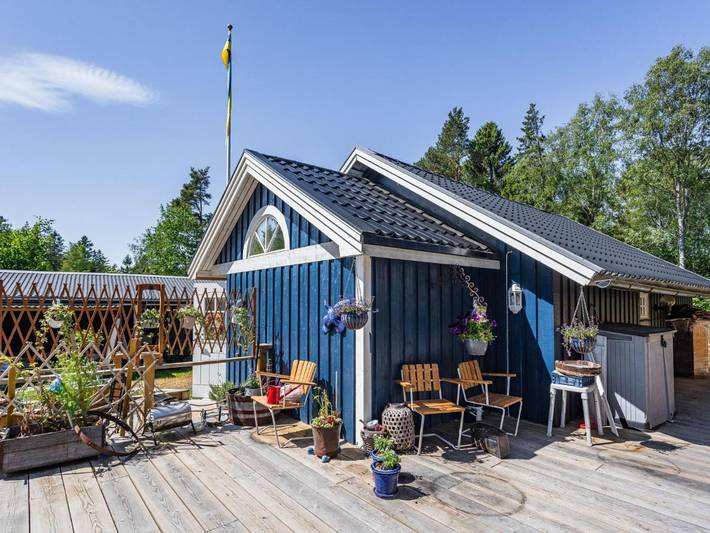 Ferienhaus für 5 Personen, mit Garten und Pool in Gräddö