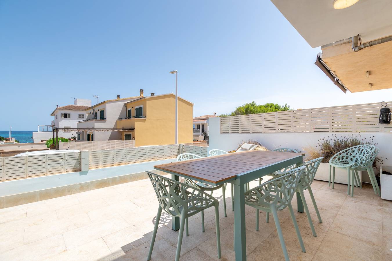 Ferienhaus 'Casa Olivera De Farrutx' mit Meerblick, privatem Pool und Wlan in Playa Son Serra de Marina, Santa Margalida