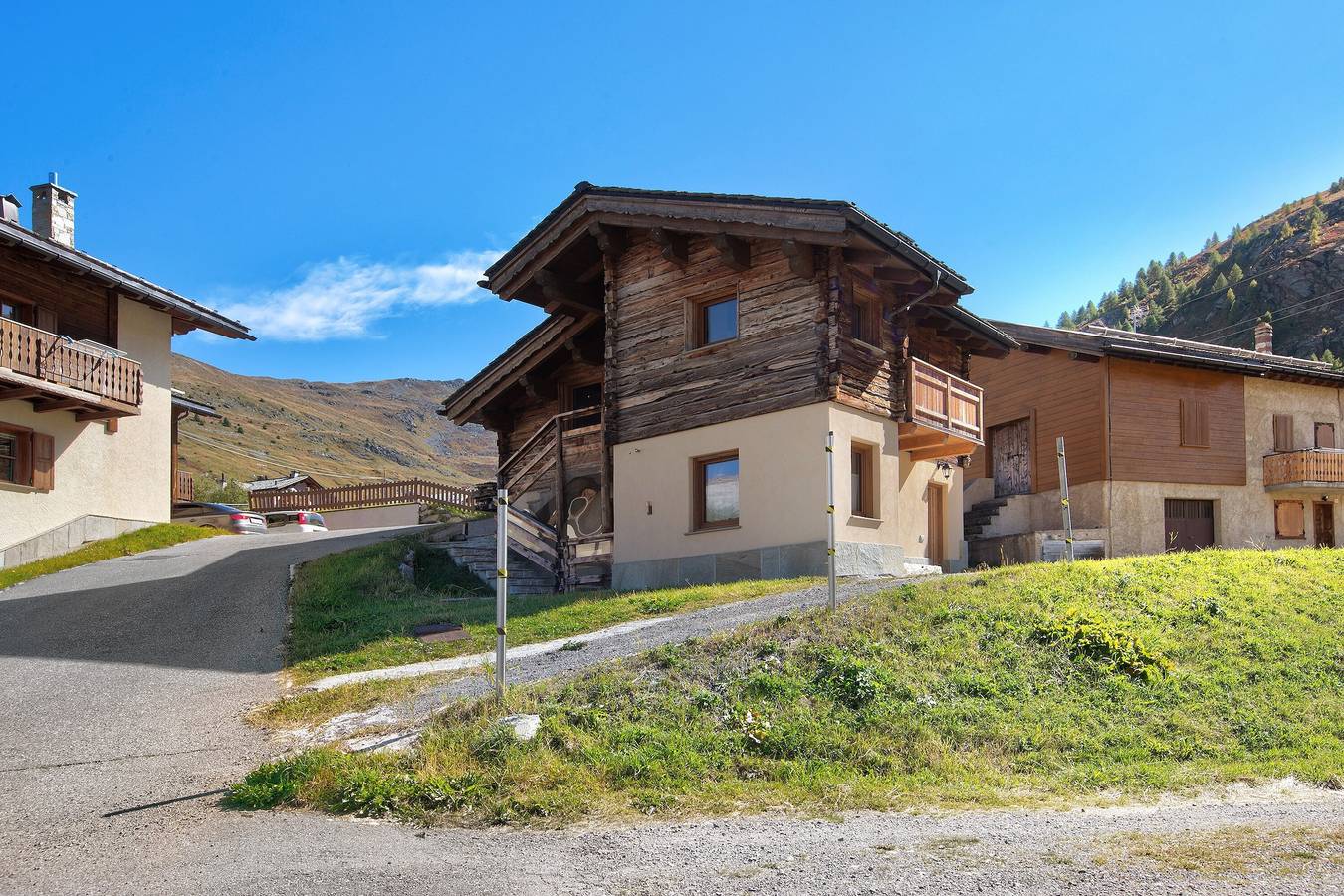 Ganze Wohnung, Ferienwohnung 'Al Baitin Trepalle' mit Blick auf die Berge in Livigno, Nationalpark Stilfser Joch