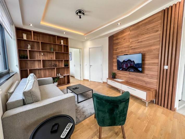 Ferienwohnung für 3 Personen, mit Balkon und Terrasse sowie Ausblick in Belgrad - 2