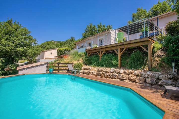 Villa pour 6 personnes, avec Jardin et Vue sur le lac