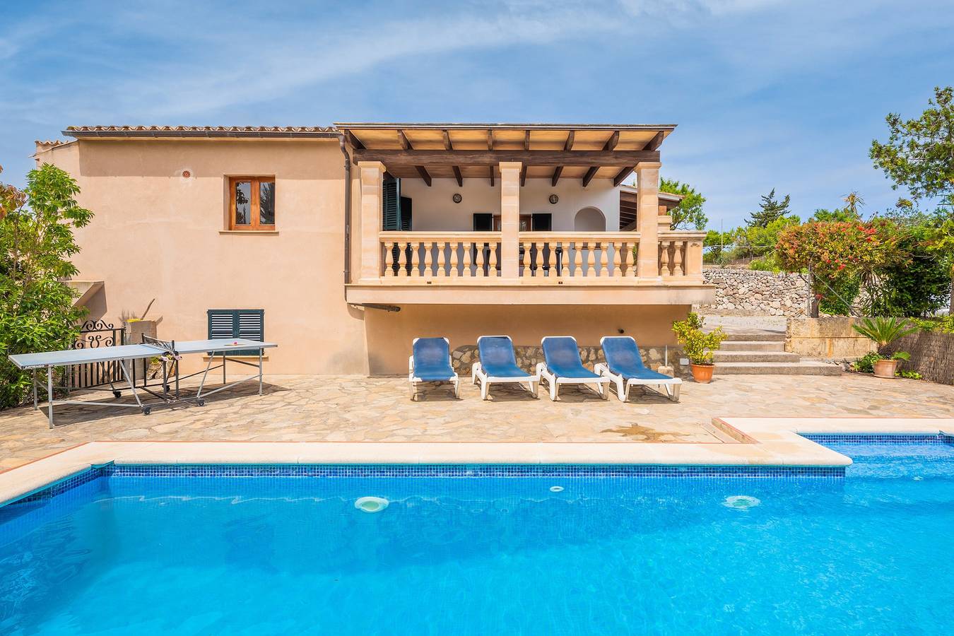 Casa rural 'Ca Na Ponta' con vistas a la montaña, Wi-Fi y aire acondicionado in Pollença, Mallorca Norte