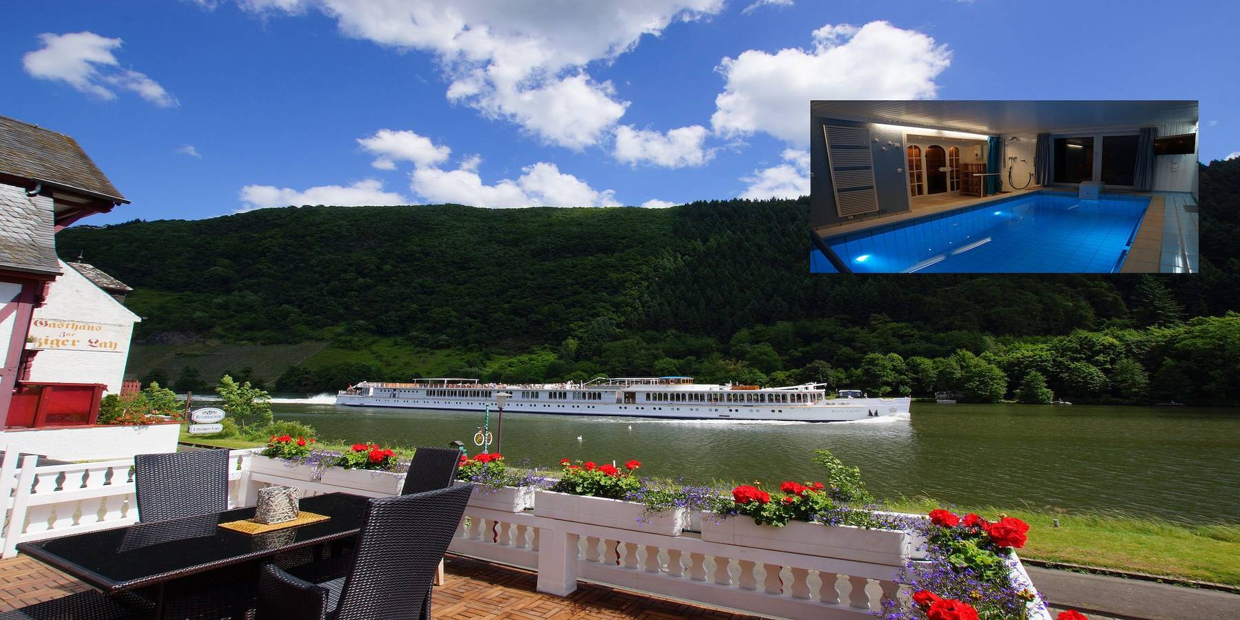Maison de vacances 'Moseljuwel' avec sauna, piscine et grande terrasse sur la Moselle in Traben-Trarbach, Région de Bernkastel-Kues
