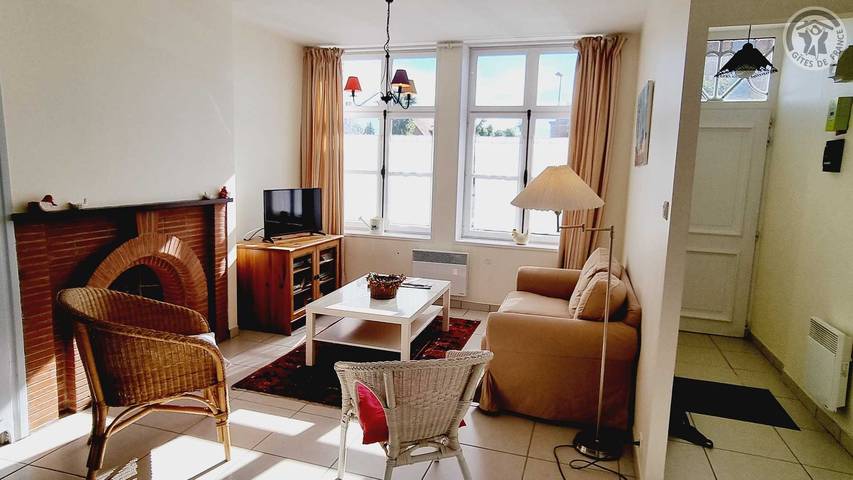 Gîte pour 3 personnes, avec jardin dans le Nord-Pas-de-Calais