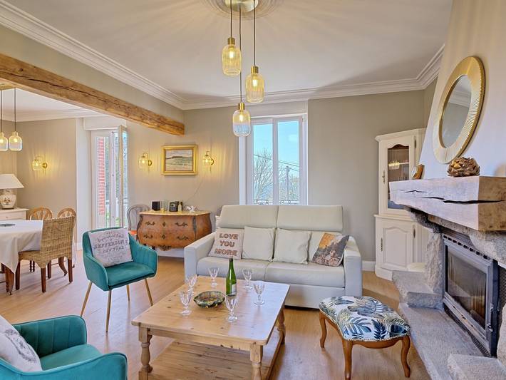 Location de vacances pour 8 personnes, avec jardin et balcon à Trévou-Tréguignec - 3