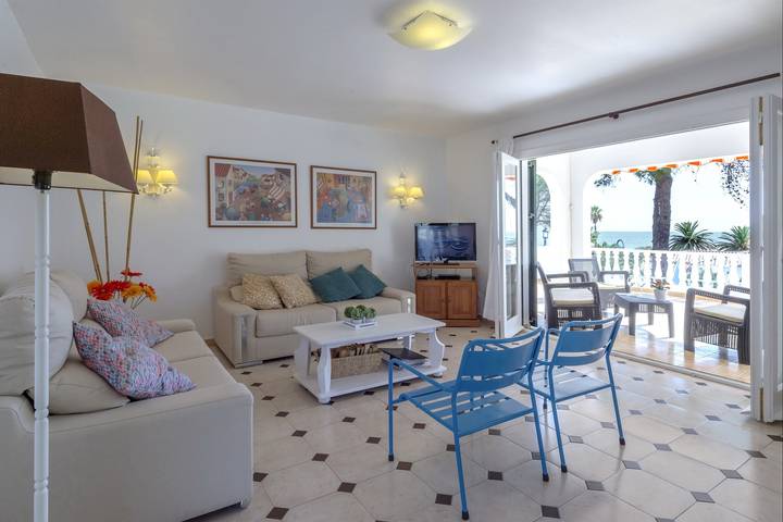 Appartement de vacances entier, Appartement de vacances pour 6 personnes avec balcon in Santo Tomas, Es Migjorn Gran