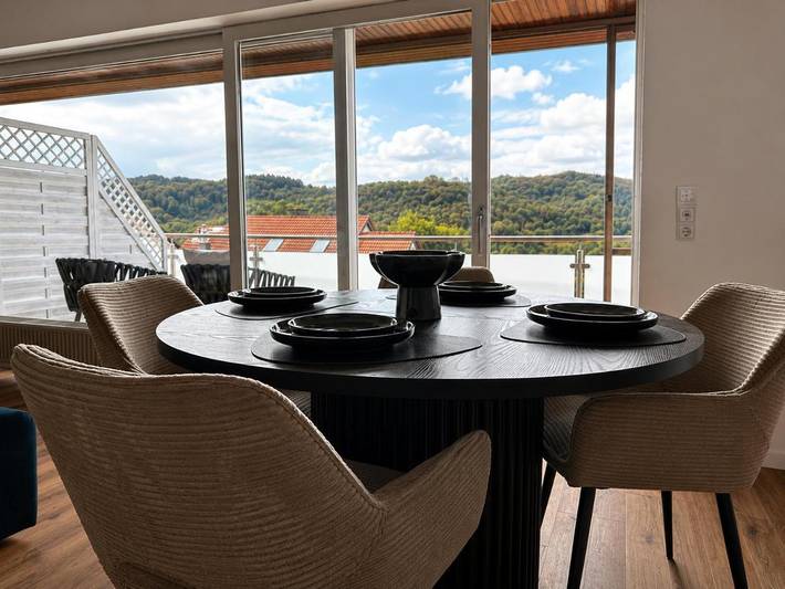 Ferienwohnung für 3 Personen, mit Balkon und Whirlpool sowie Terrasse und Garten in Pelm - 4