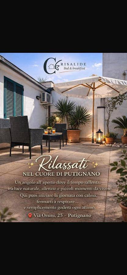 B&b per 3 persone, con panorama e giardino a Putignano