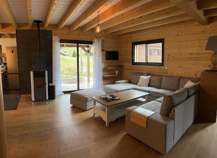 Gîte pour 11 personnes, avec terrasse et sauna ainsi que vue et jardin dans Alpe du Grand Serre - 4