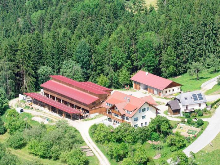 Ferienwohnung für 4 Personen, mit Terrasse und Garten sowie Ausblick in Lavanttal