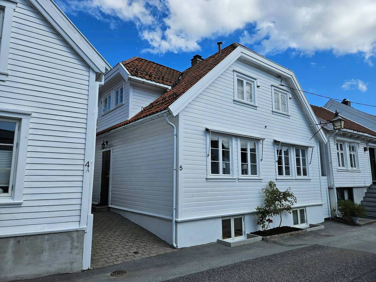 Familievennlig byhus i gamlebyen i Mandal in Mandal 