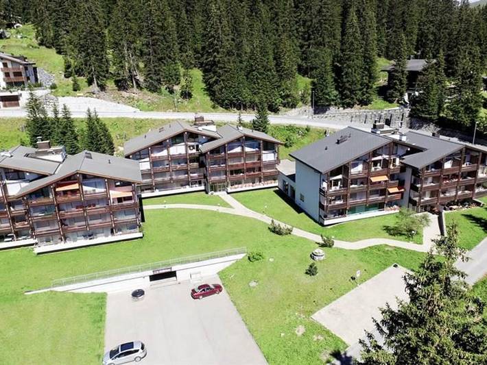 Hütte für 4 Personen, mit Balkon in Arosa