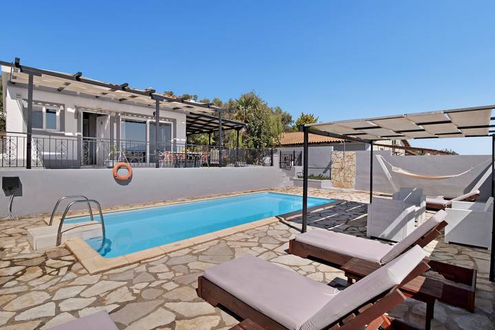 Villa pour 9 personnes, avec jardin, animaux acceptés en Grèce - 3