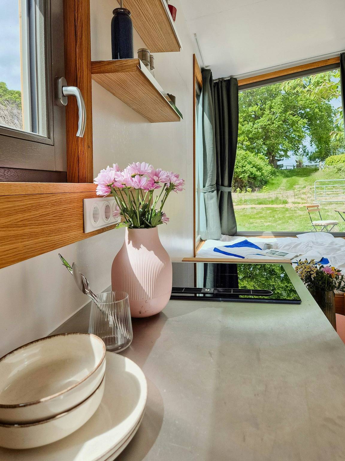 Modernes Tiny House mit eigenem Zugang zum See in Walsrode, Aller-Leine-Tal