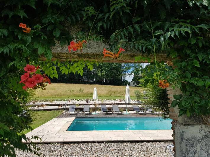 Chambre d’hôte pour 2 personnes, avec Terrasse et Jardin ainsi que Piscine et Vue dans le Lot-et-Garonne - 3